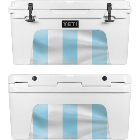Argentina Soccer Flag YETI Tundra 75 Hard Cooler Skin